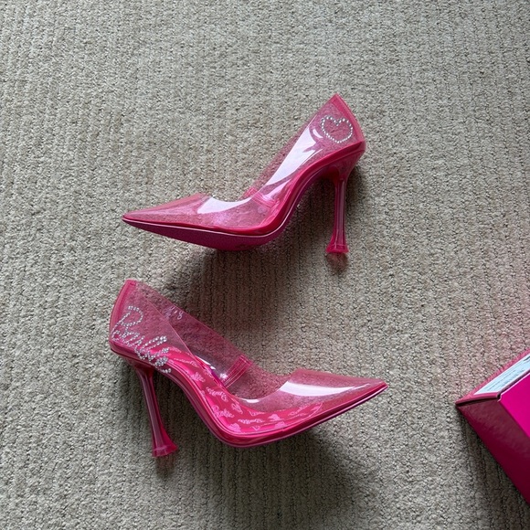 Also x Barbie High-Heel Shoes, 8.5, Barbie Pink - Picture 3 of 11